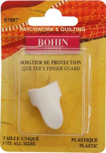 Bohin 97097 Quilters Finger Guard Plastic Thimble